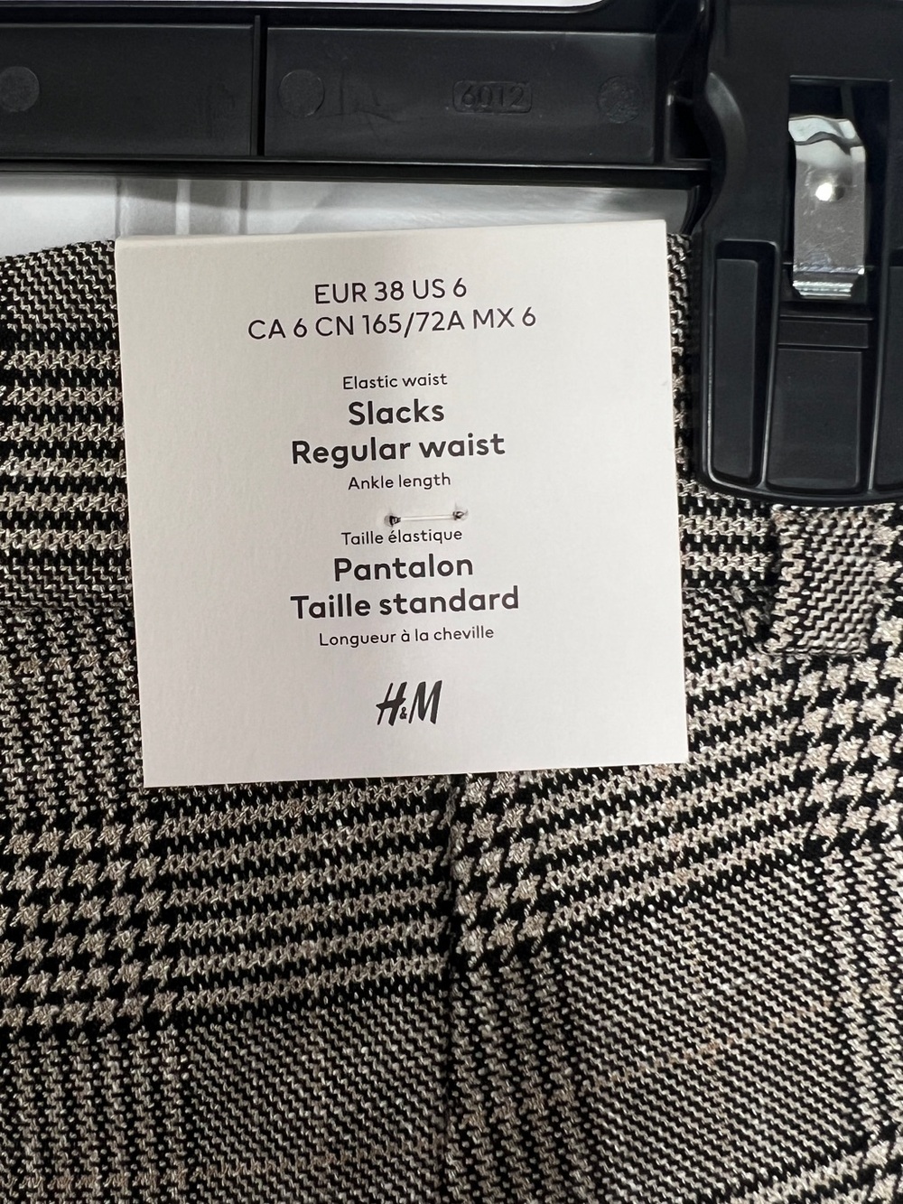 H&M Plaid Slacks - Picture 4 of 6